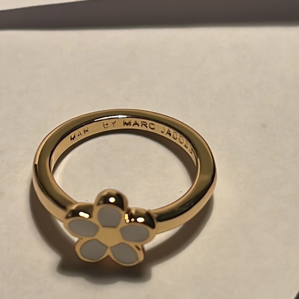 Marc by Marc Jacobs Daisy gold plated ring - Picture 4 of 6